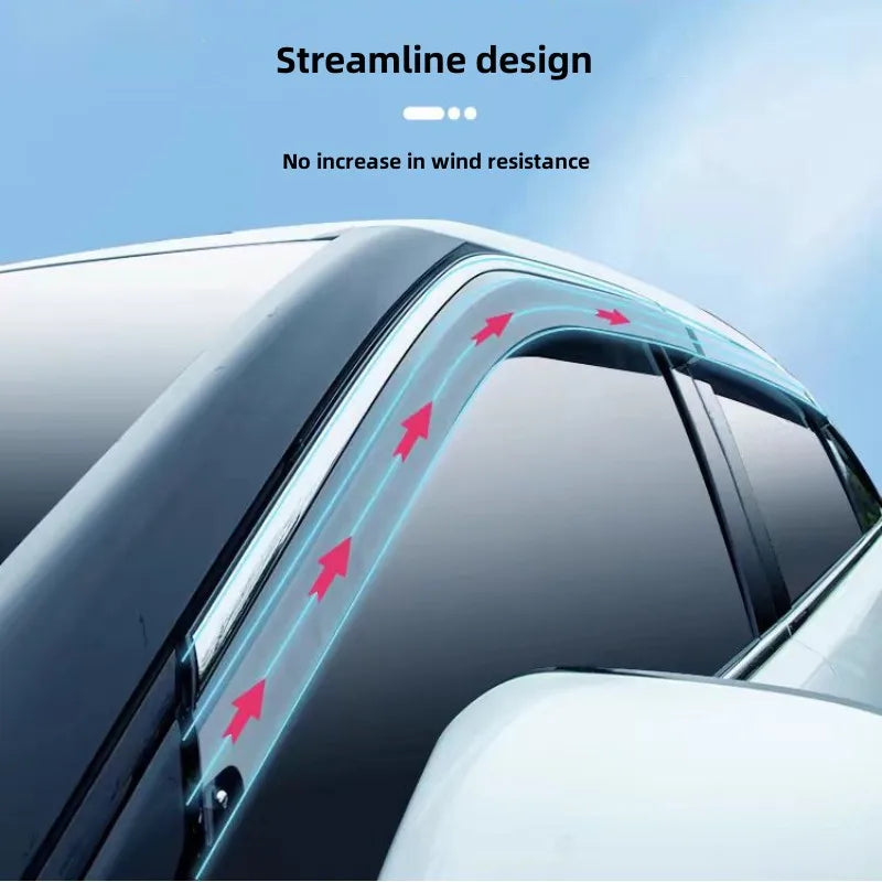Car Window Rain Shield Window Visor For BYD Leopard 5 – BYDAC