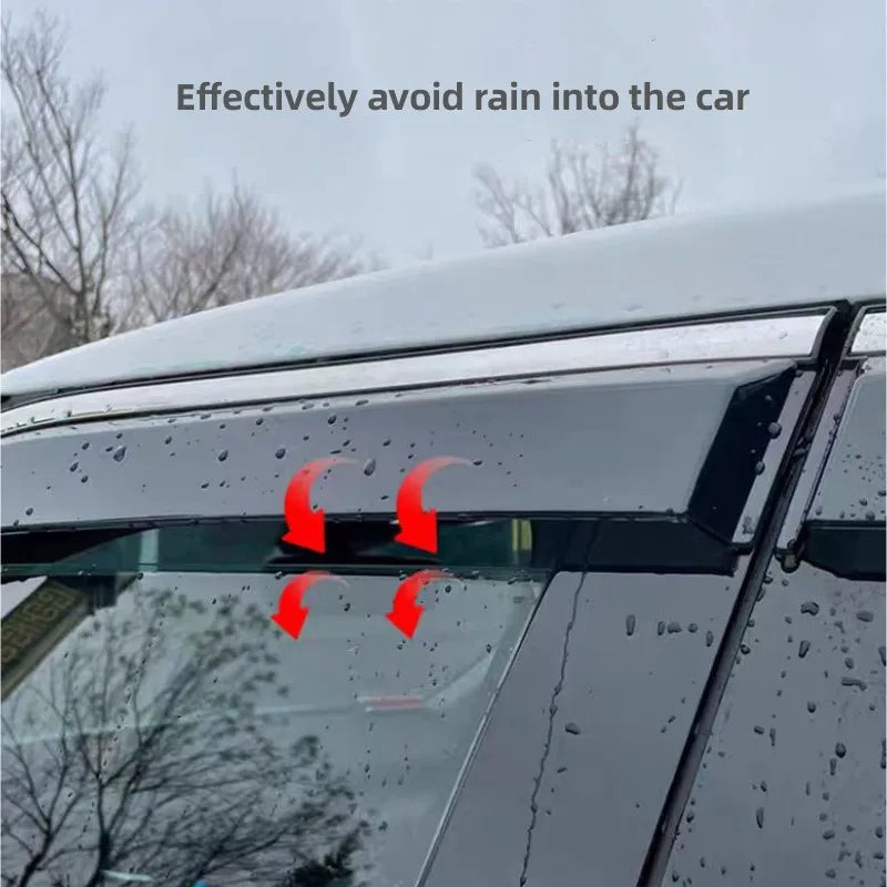 Car Window Rain Shield Window Visor For BYD Leopard 5 – BYDAC