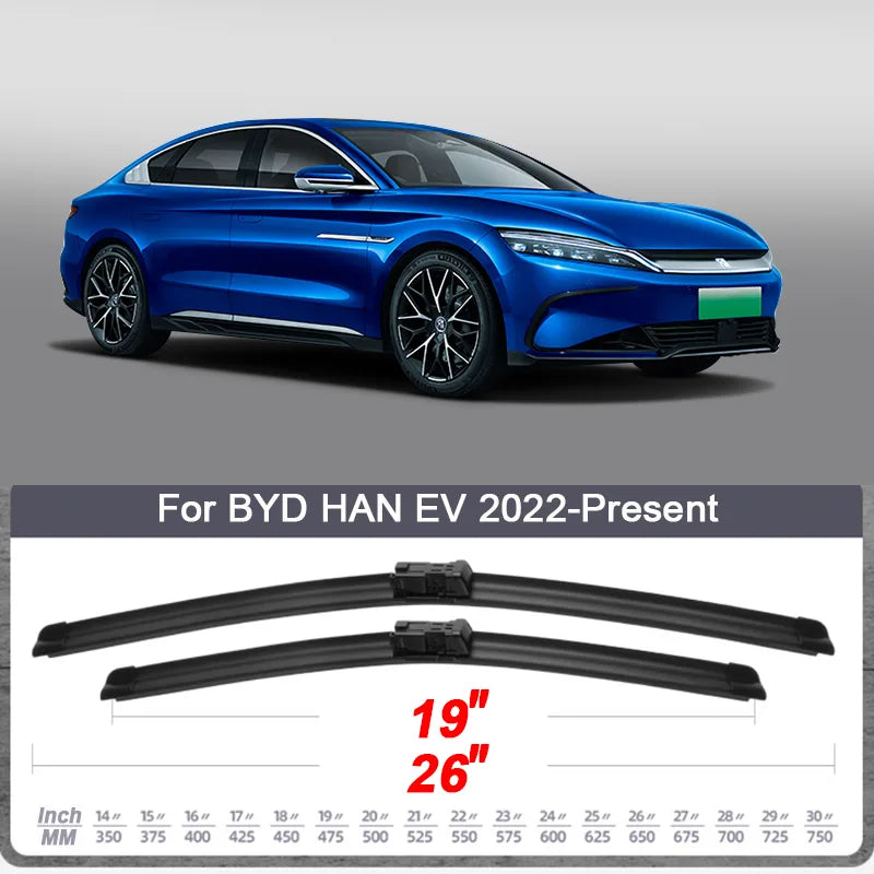 Escobillas limpiaparabrisas para coche BYD SEAL Dolphin HAN EV TANG EV ATTO3 