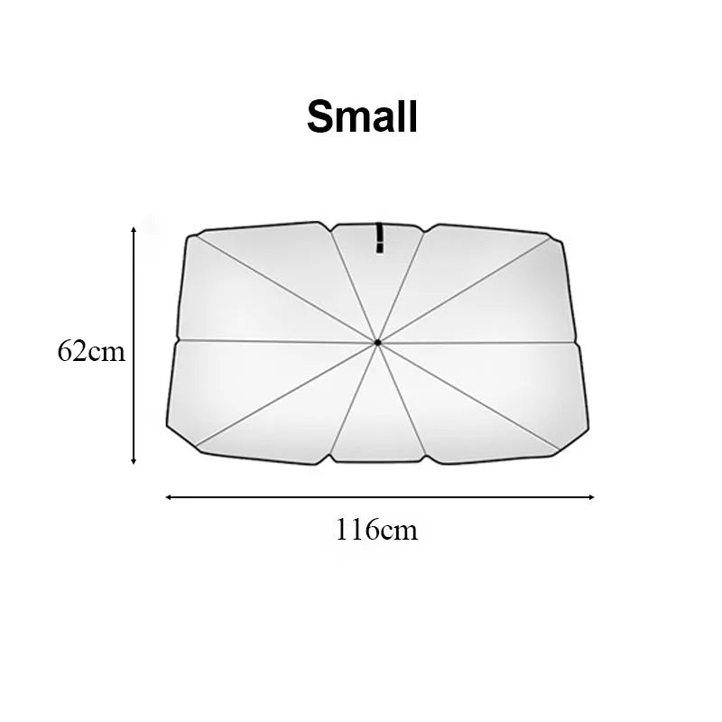 Car Windshield Sunshade Umbrella Foldable Car Sun Visor for BYD Car All Model