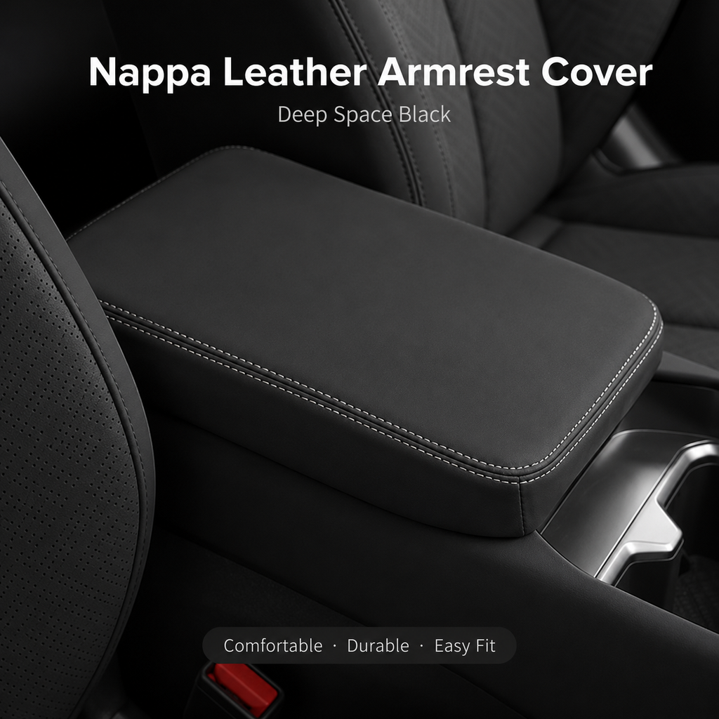 Nappa Leather Center Console Armrest Cover for Fangchengbao Titanium 3