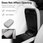 Nappa Leather Center Console Armrest Cover for Fangchengbao Titanium 3