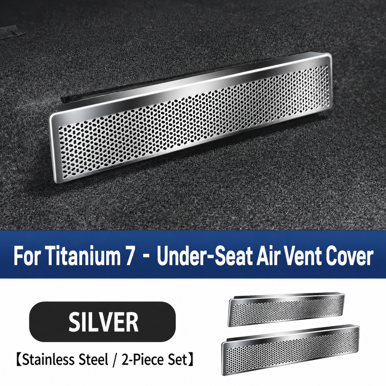 Interior Air Vent Protective Cover Sets for Fangchengbao Titanium 7 PHEV / EV