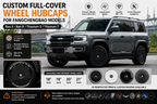 Custom Full Cover Wheel Hubcaps for Fangchengbao Bao 5 Bao 8 Titanium 3 and Titanium 7 Set of 4