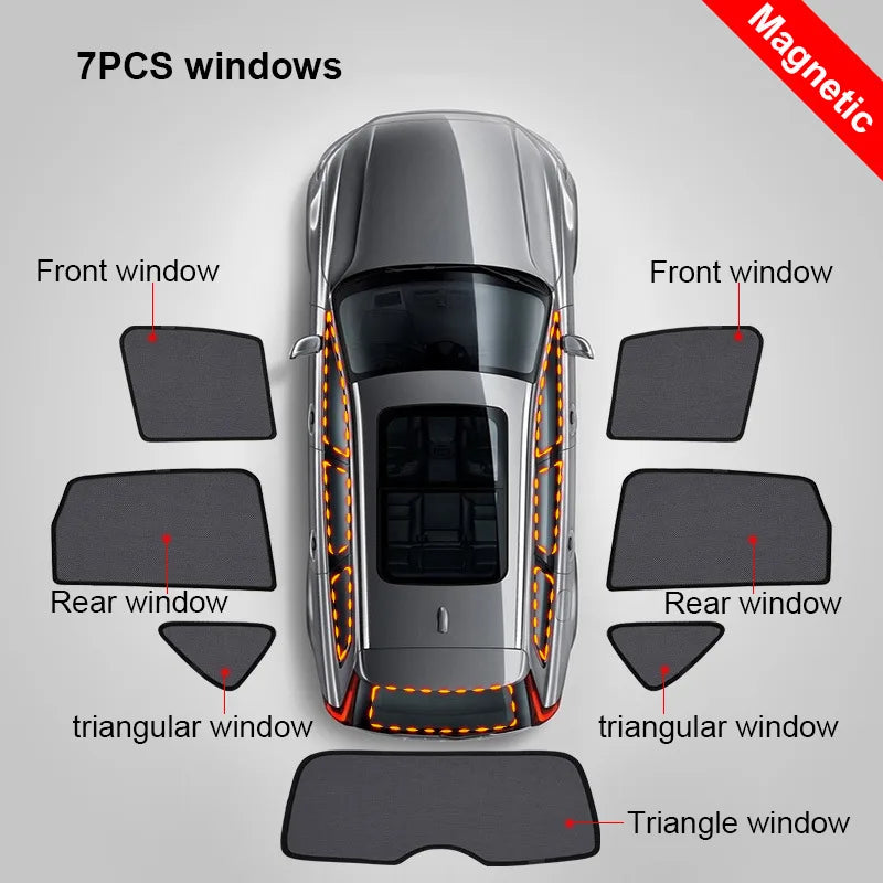 Car Front Shield Window SunShade Windshield for BYD Atto 3 2021-23