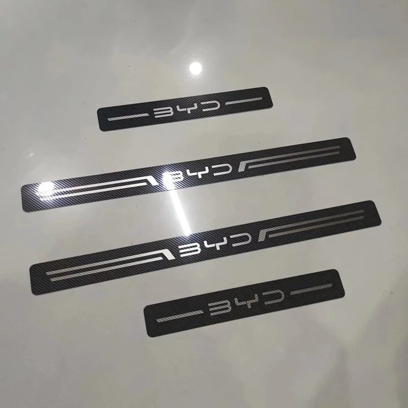 EV Car Door Sill Stainless Metal Protection for BYD Car - BYDAC