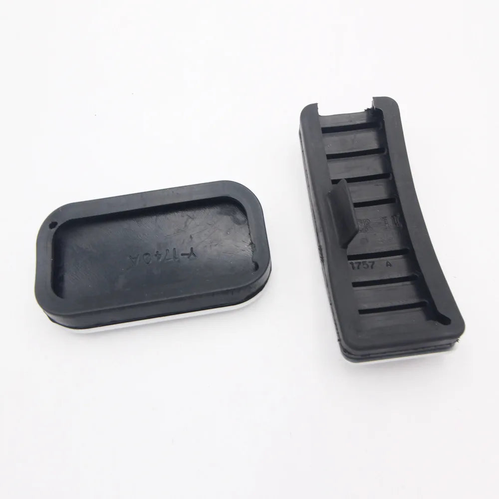 Juego de cubiertas para pedal de freno de gas, acelerador, freno, pedales y almohadillas compatibles con BYD Atto 3 