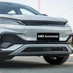 Rejilla delantera inferior de malla negra mate para parachoques BYD Atto 3 