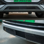 Rejilla delantera inferior de malla negra mate para parachoques BYD Atto 3 