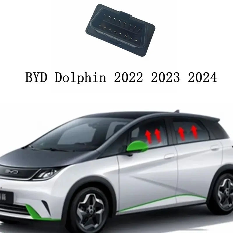 BYD Dolphin 2023-2024 Auto Automatische Fensterheber OBD Stecker Näher Modul