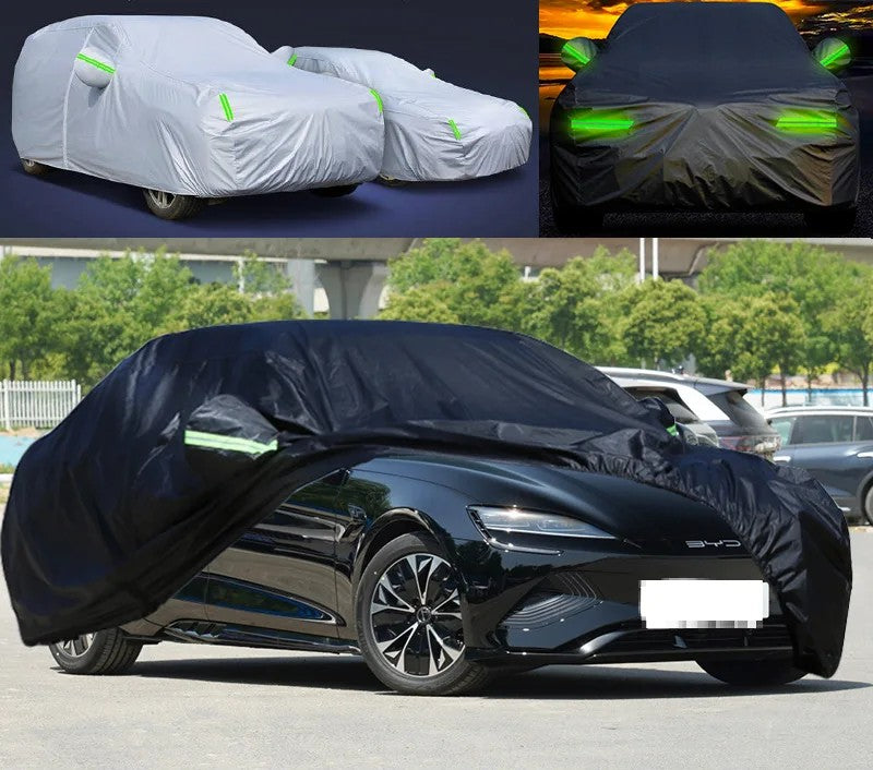 Outdoor-Autoabdeckung, kompatibel mit BYD Seal 2023 2022 2021 2020 4-türige Limousine 