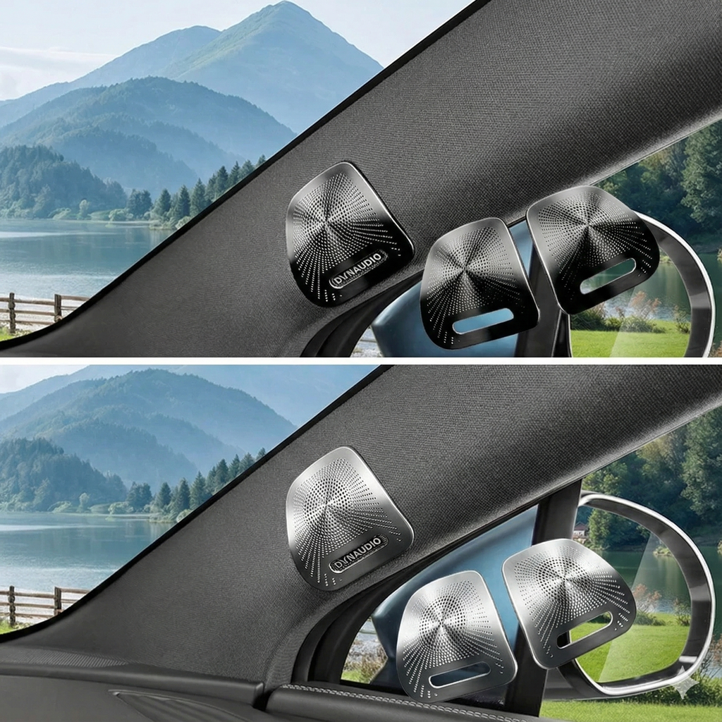 BYD Sealion 7 EV Special Stainless Steel A-pillar Horn Cover