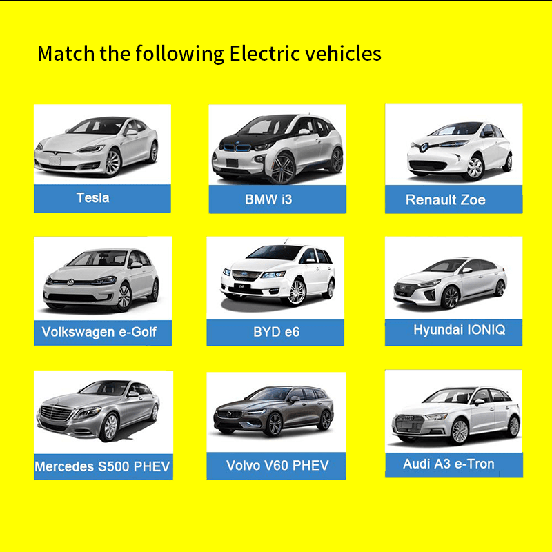 TYPE 2 EV Charger 32A 240V 23ft Charging Cable Portable Plug-in EVSE NEMA 14-50 for BYD All Model - BYDAC