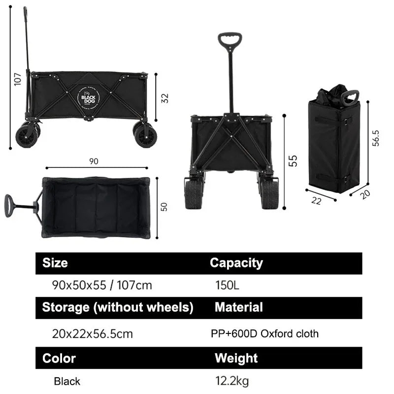 Adventure Wagon Portable Folding Wagon for BYD All Model
