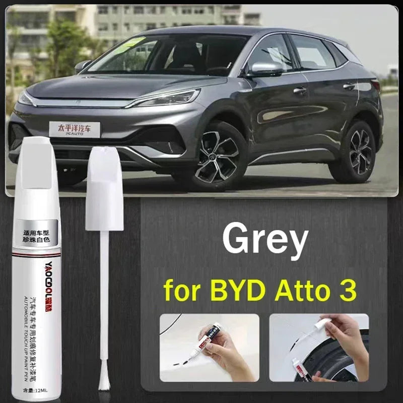Lápiz reparador de pintura para BYD Atto 3 Han 2022 2023, reparador de pintura, accesorios de retoque de pintura