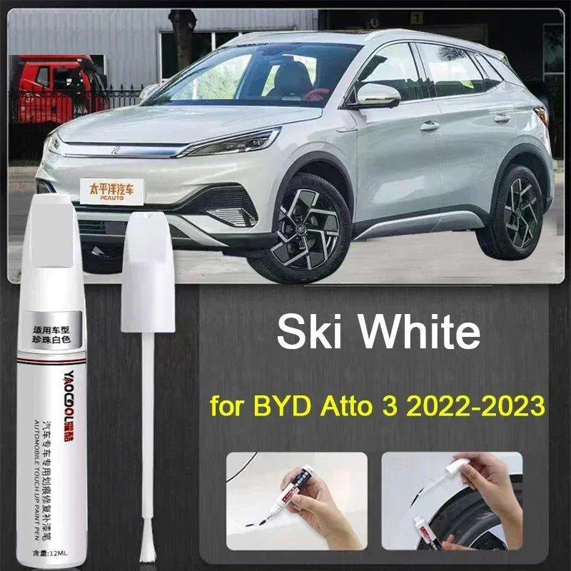 Lápiz reparador de pintura para BYD Atto 3 Han 2022 2023, reparador de pintura, accesorios de retoque de pintura