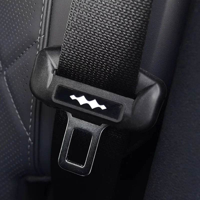 Hebilla de cinturón de seguridad de silicona para BYD FangChengBao Leopard 5, antigolpes, arañazos y ruidos anormales. 