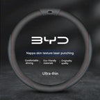Car Suede Steering Wheel Cover For BYD Car All Model - BYDAC
