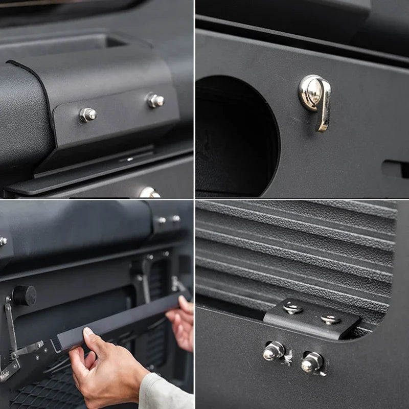Portaequipajes plegable para portón trasero BYD FangChengBao Leopard 5