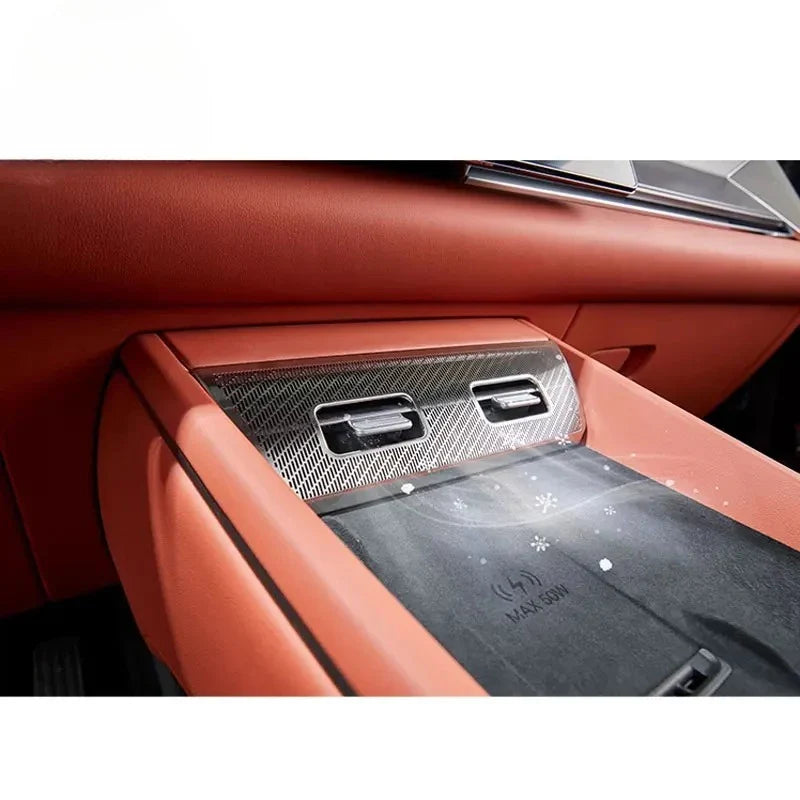 BYD Sealion 8/Atto 8 Car Stainless Steel Cover Intake Grille Air Filter Clean Air Inlet Protective