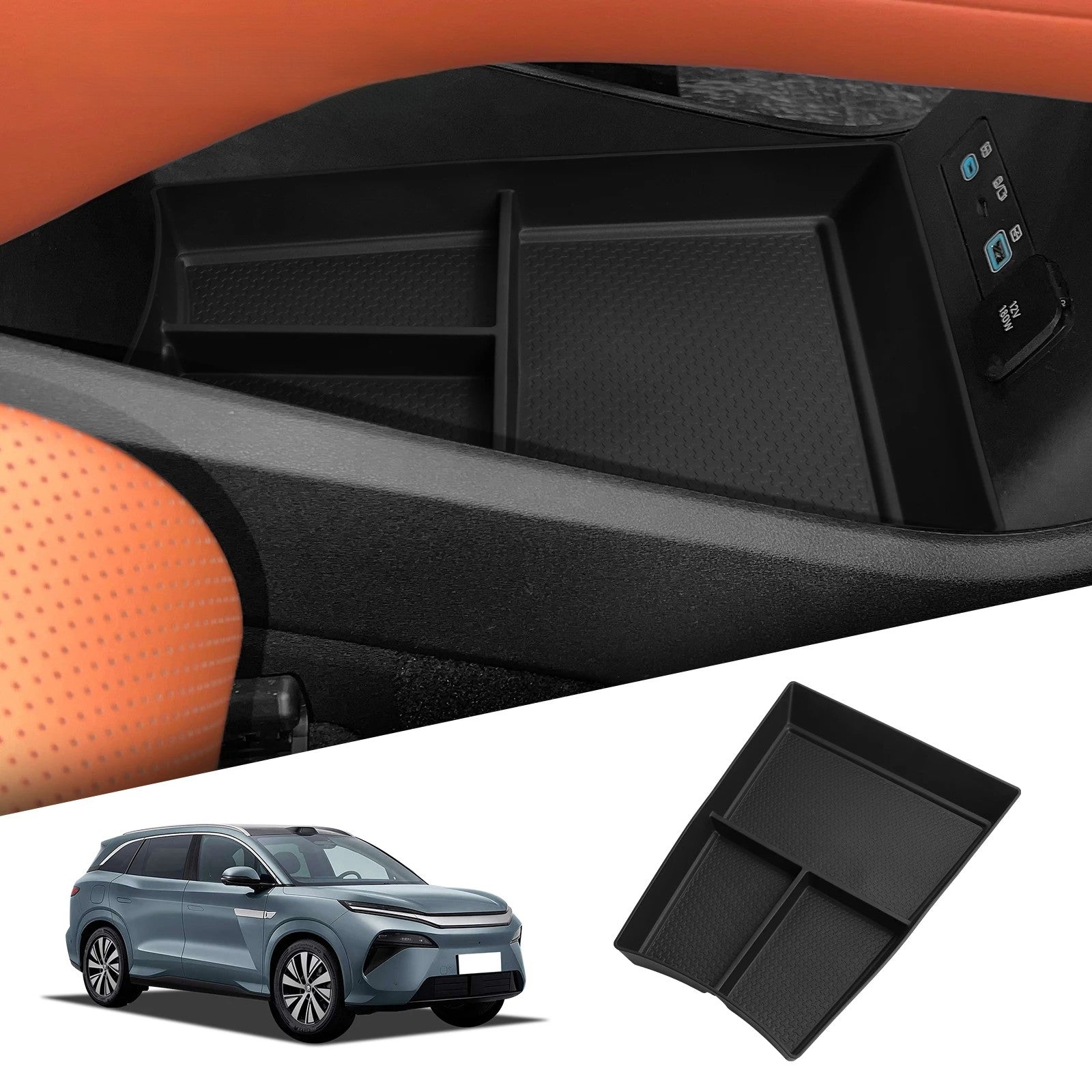 BYD Sealion 8 2025 Center Console Lower Storage Box