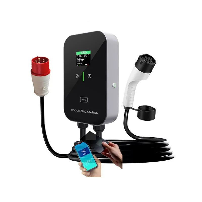 Bluetooth WiFi + APP charging pile 7KW11KW22KW AC gun EV electric car