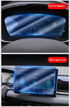 Película de vidrio templado para coche para Byd Han Center Control, protector de pantalla táctil de navegación, accesorios de decoración 