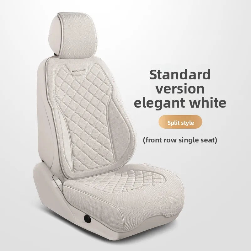 Universal Linen Split Seat Fully Surrounded Car Seat Cover