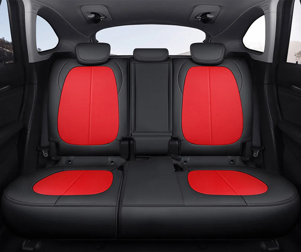 Genuine Leather Car Seat Covers Only For BYD Atto 3 2023-2025 Custom Interior Accessories
