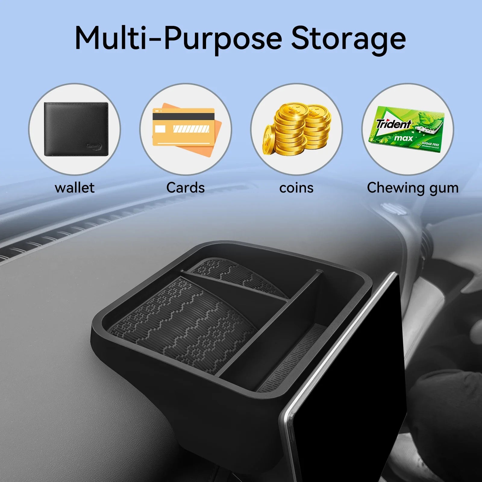 BYD ATTO 3 YUAN PLUS 2025 2026 Car Dashboard Storage Tray