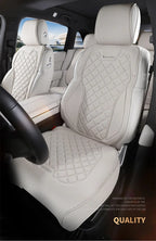Universal Linen Split Seat Fully Surrounded Car Seat Cover