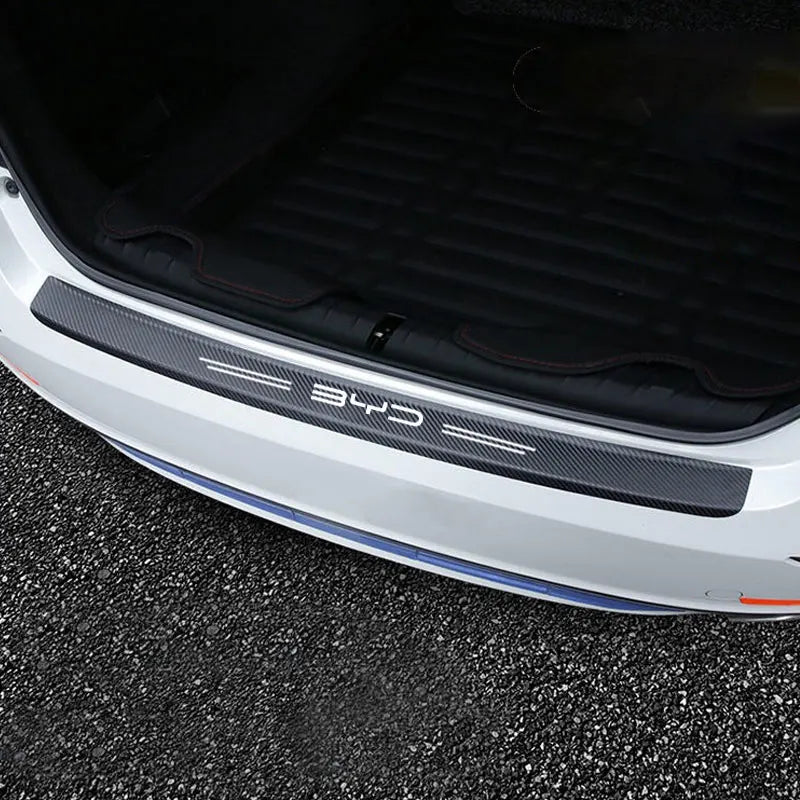 Sill Pedal Rear Bumper Protection Stickers For BYD M6 G3 G5 T3 13 F3 F0 S6 S7 E5 E6 L3 Tang Yuan Atto3 Song Covers Accessories