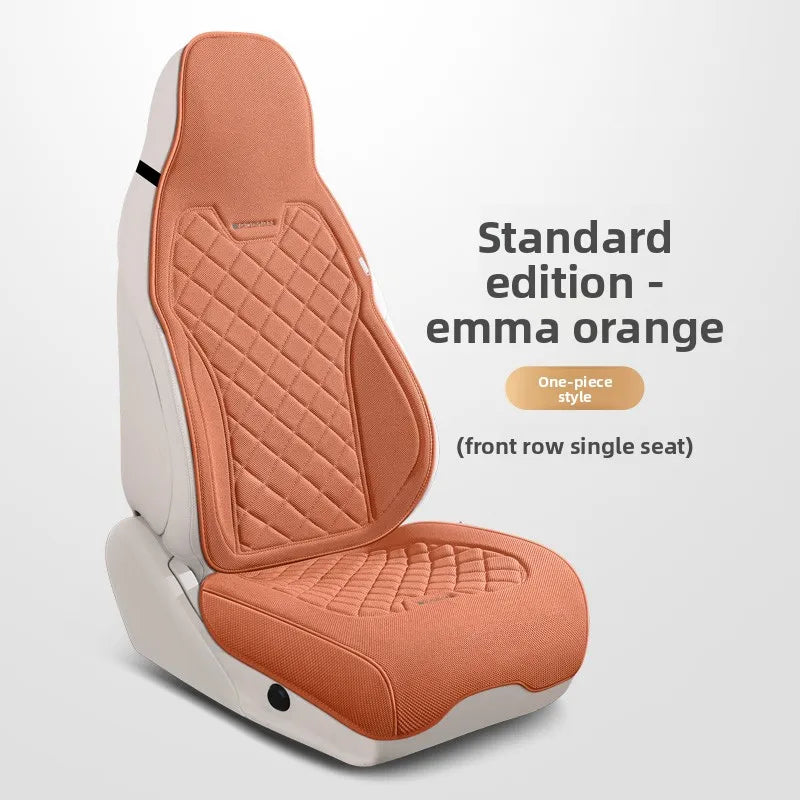 Universal Linen Split Seat Fully Surrounded Car Seat Cover