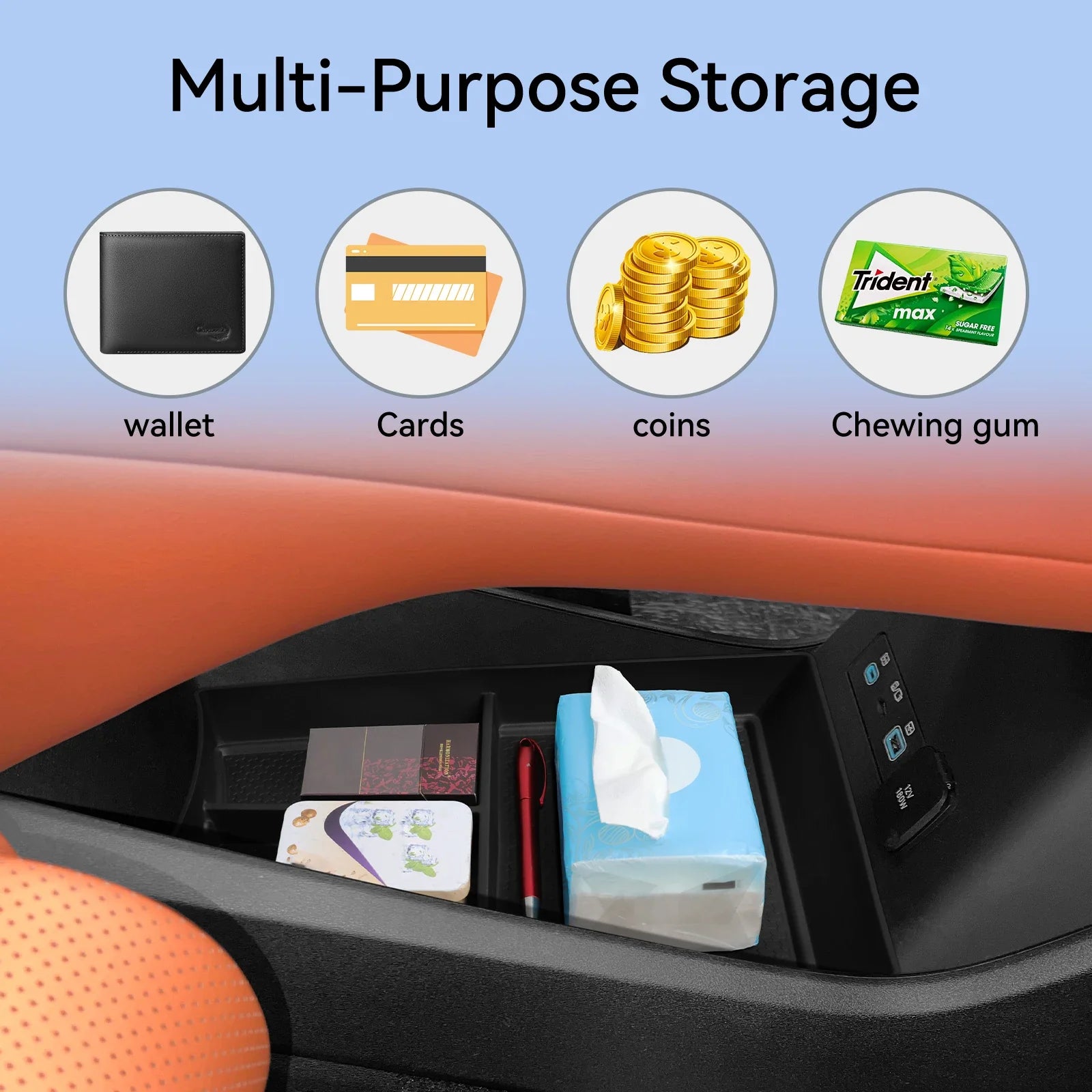 BYD Sealion 8/Atto 8 2025 Center Console Lower Storage Box