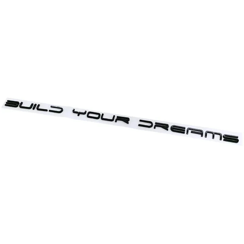 BYD Logo Car Front Rear Bumper Emblem Badge Sticker