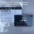Original Car NFC Key Card For BYD Equation Leopard 8 Leopard 5 Titanium 7 Titanium 3