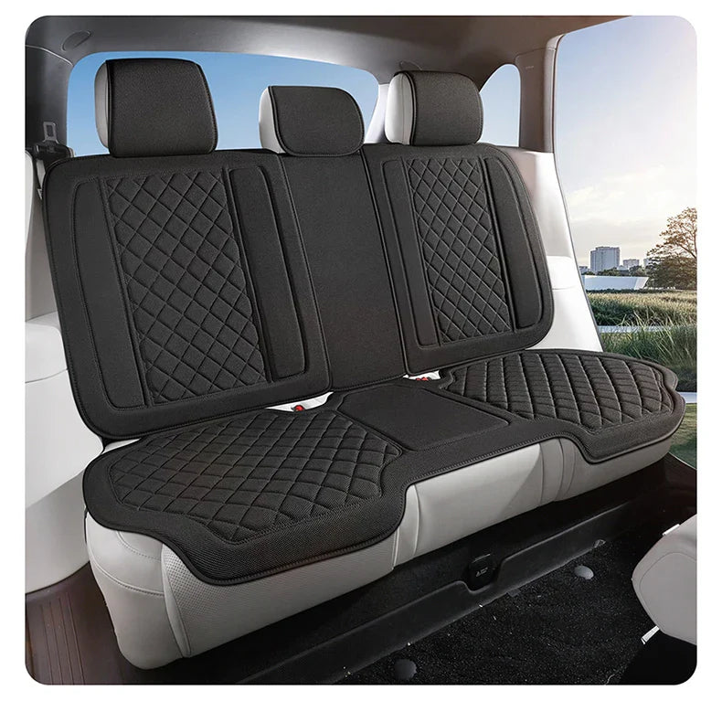 Universal Linen Split Seat Fully Surrounded Car Seat Cover