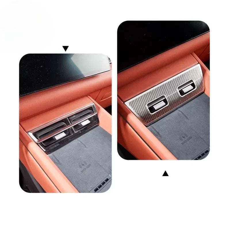 BYD Sealion 8/Atto 8 Car Stainless Steel Cover Intake Grille Air Filter Clean Air Inlet Protective