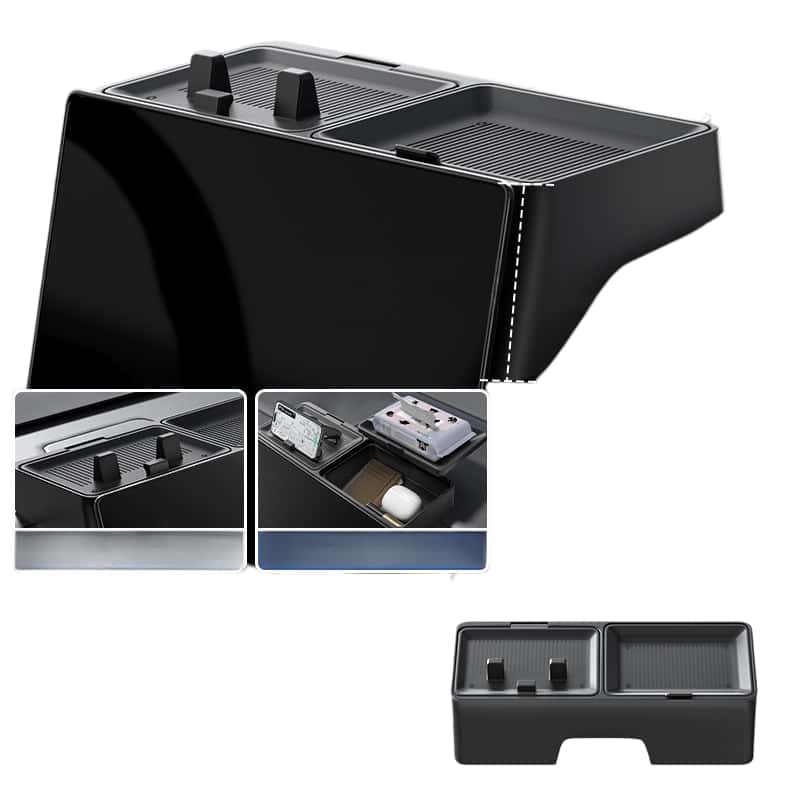 Multifunction Silicone Storage Box Behind Center Screen for Fangchengbao Titanium 3
