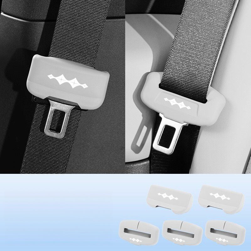 Silicone Seat Belt Buckle Protective Covers for Fangchengbao Titanium 3 / 7 / Leopard 5 / 8