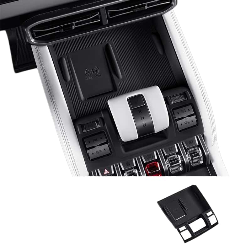 Silicone Wireless Charging Mat and Cup Holder Liner Set for Fangchengbao Titanium 3 MAX and Ultra