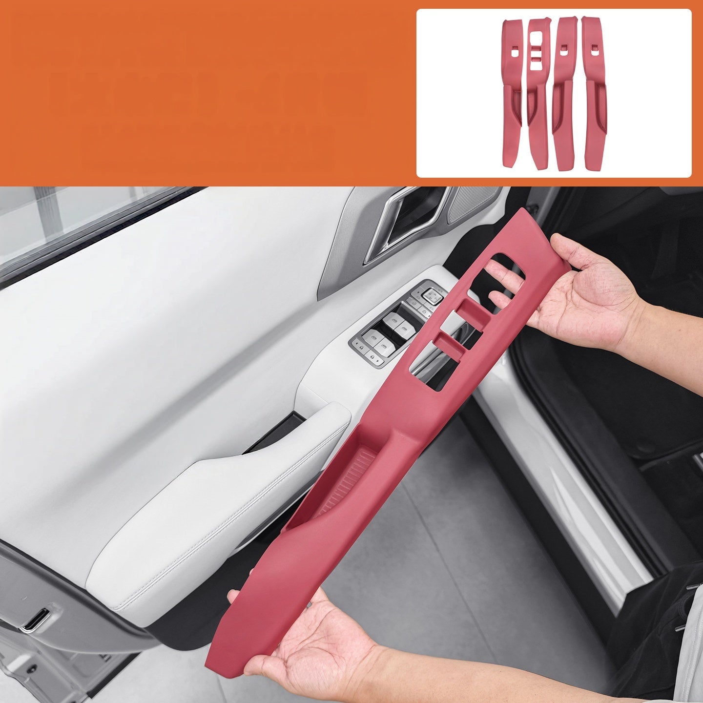 Silicone Door Switch and Center Console Mat Set for Fangchengbao Tai 3