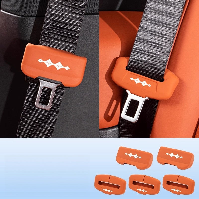 Silicone Seat Belt Buckle Protective Covers for Fangchengbao Titanium 3 / 7 / Leopard 5 / 8