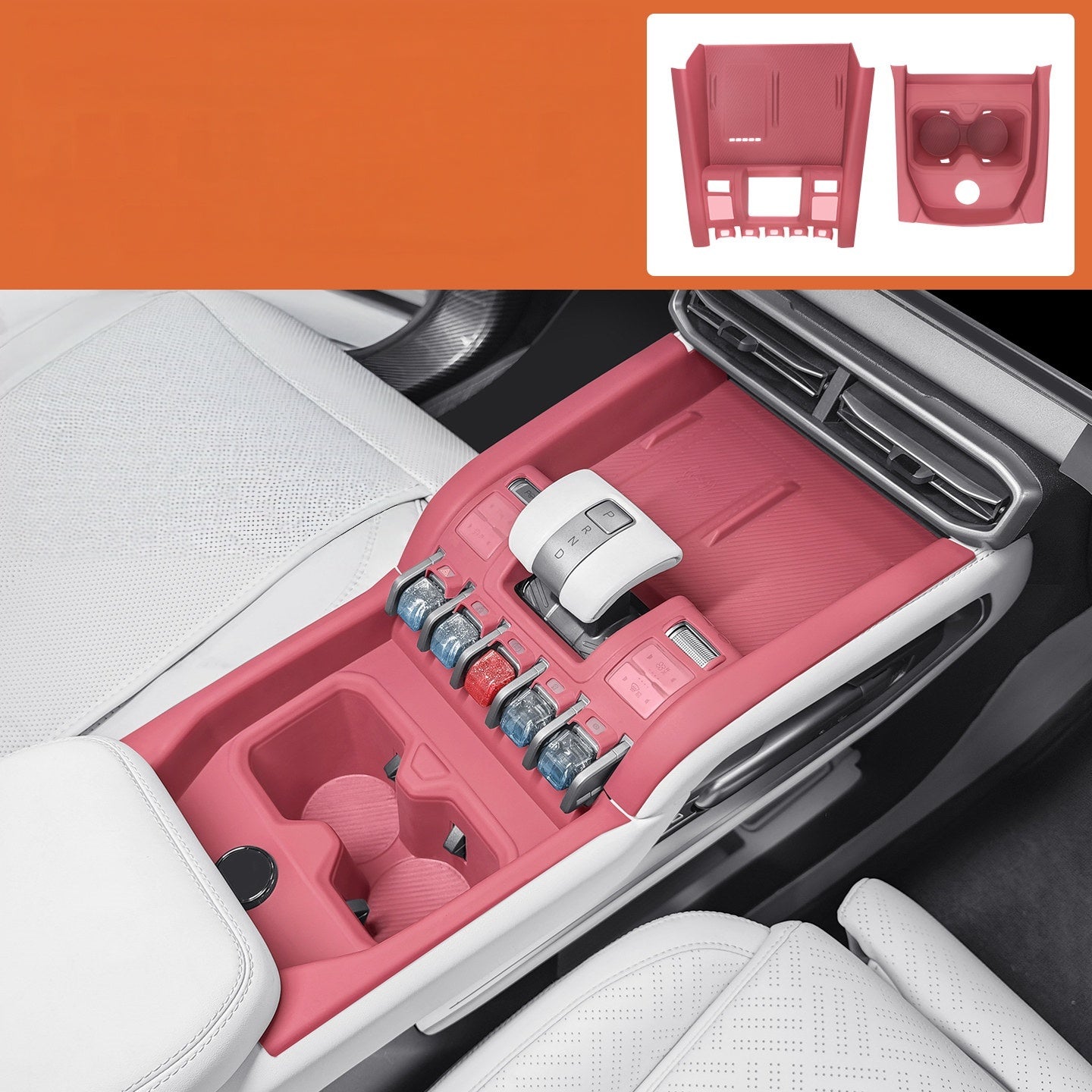Silicone Door Switch and Center Console Mat Set for Fangchengbao Tai 3