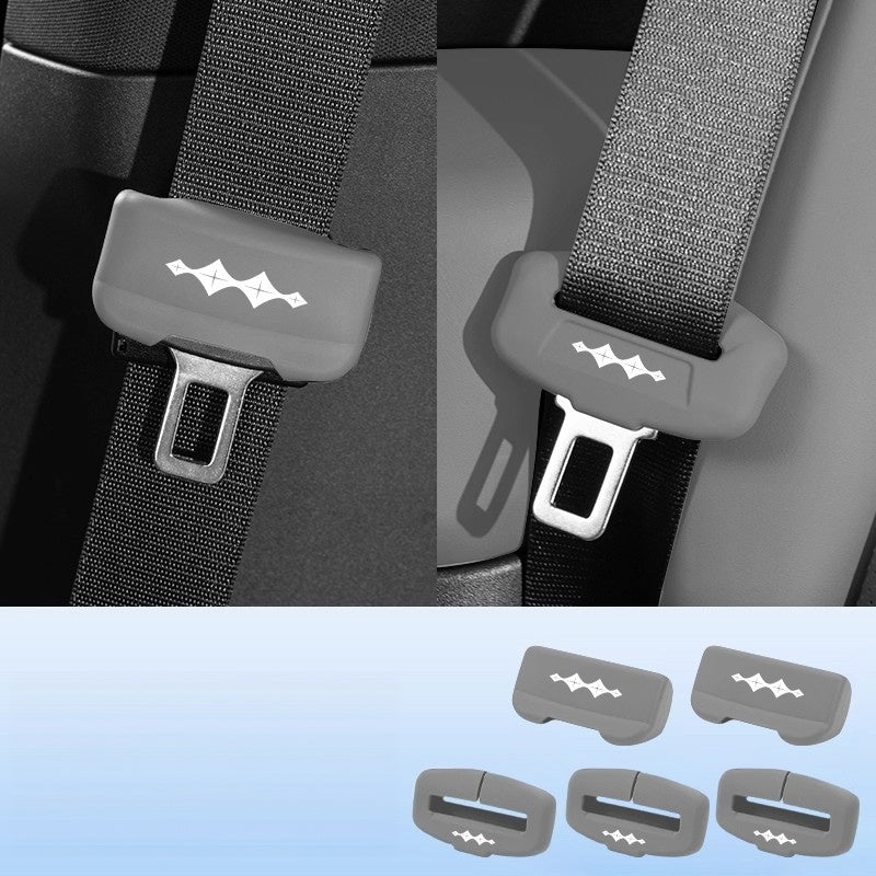 Silicone Seat Belt Buckle Protective Covers for Fangchengbao Titanium 3 / 7 / Leopard 5 / 8