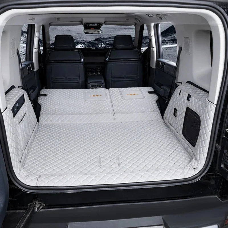 BYD Leopard 5 Trunk Mats Fully Surrounded Leather Durable Cargo Liner