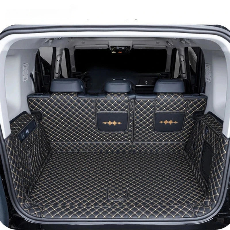 BYD Leopard 5 Trunk Mats Fully Surrounded Leather Durable Cargo Liner
