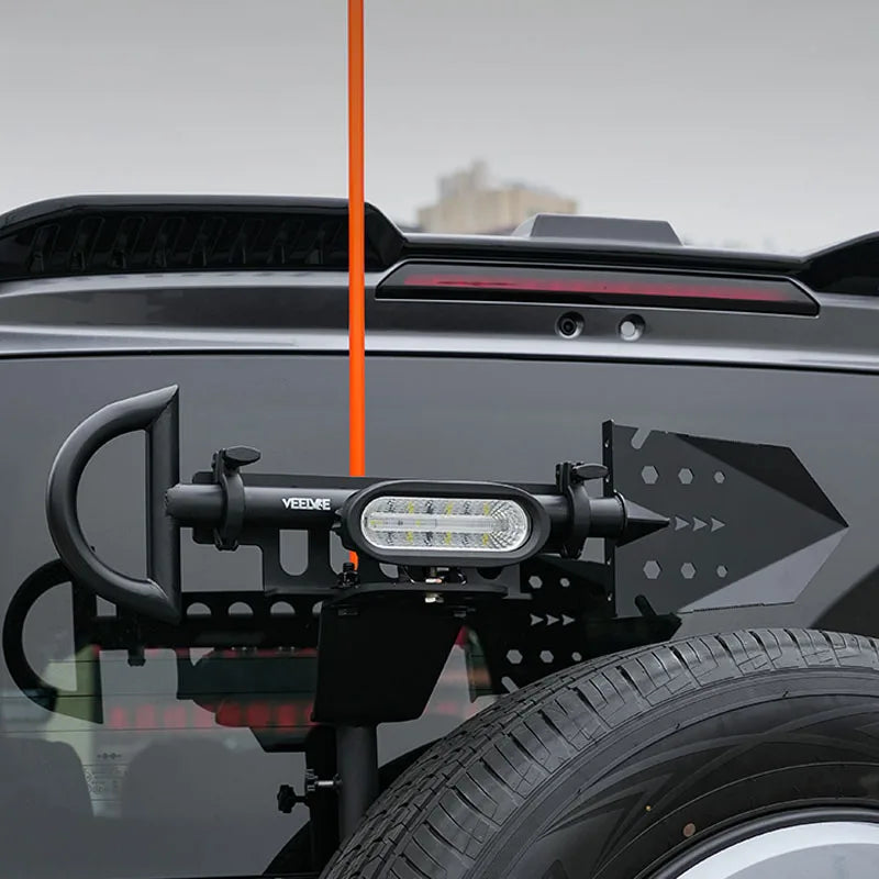 BYD Leopard 5/8 Tailgate Flagpole Rack Spare Tire Antenna Bracket