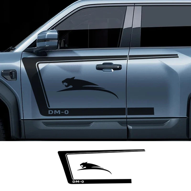 BYD FangChengBao Leopard 5 Car Body Color Strip Stickers