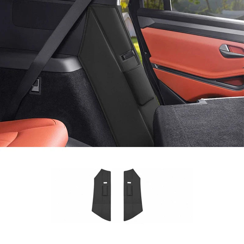 BYD TANG L EV/DM Sealion 8 C-Pillar Leather Anti Kick Protection Sticker